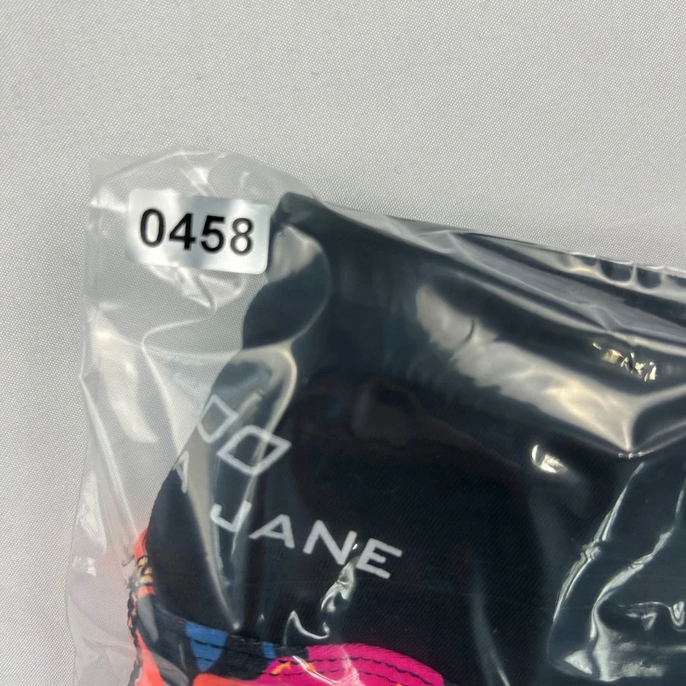 Lorna Jane LJ Black Tropical Floral Mesh Panel Activewear Leggings Small‎ 136745